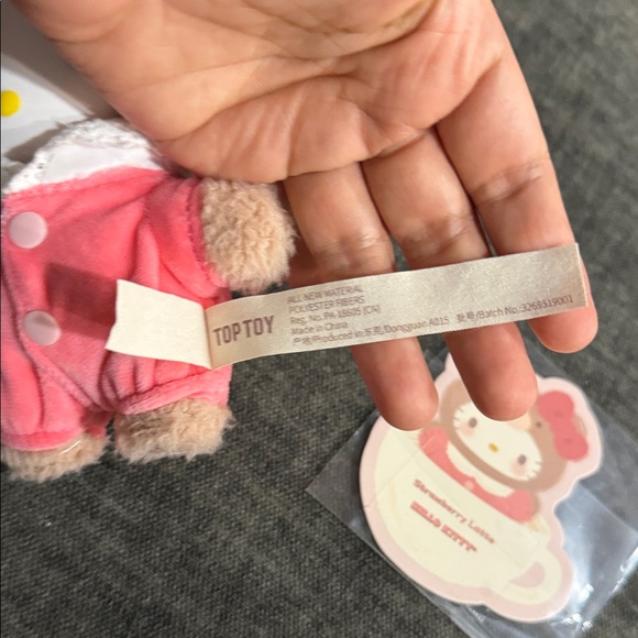 HelloKitty-Latte Baby Hello Kitty Plush Pendant - Picture 5 of 7